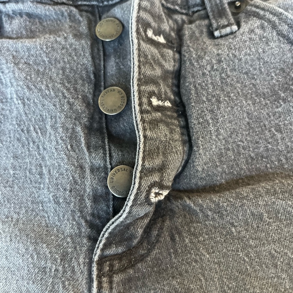 Gray Target Brand Mom Jeans